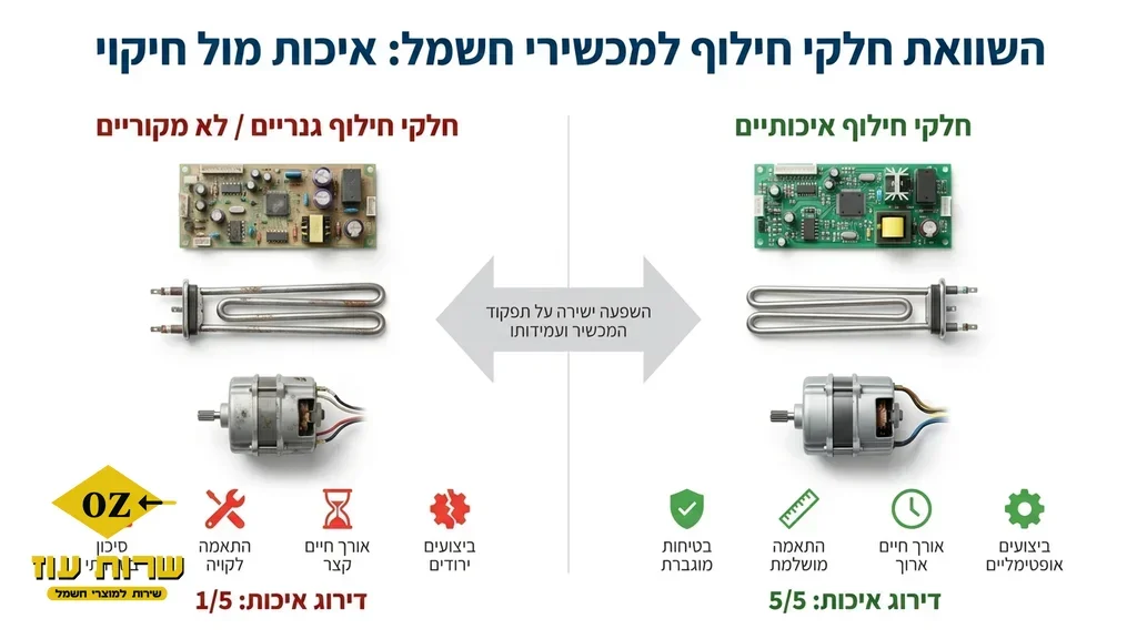 חלקי חילוף איכותיים למכשירי חשמל חלקי חילוף איכותיים למדיחי כלים