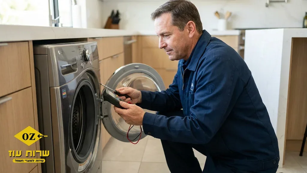אחרי הפסקה המדברת על הניסיון והוותק של טכנאי באזור העמקים טכנאי מכונות כביסה בעפולה בעבודה